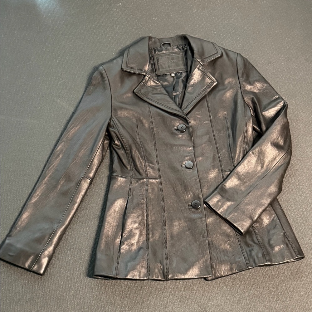 Avanti Black Leather Jacket